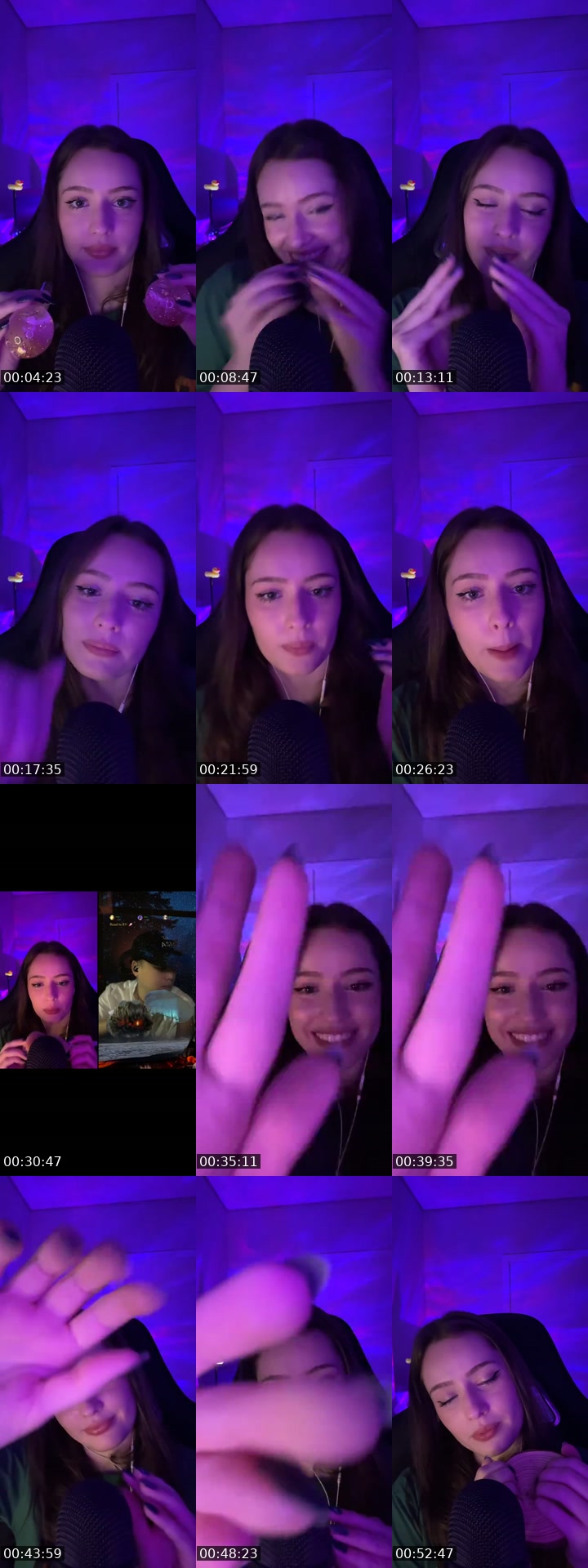 TikTok live: ASMR LIVE! 🌃 by @asmrthaisbdss