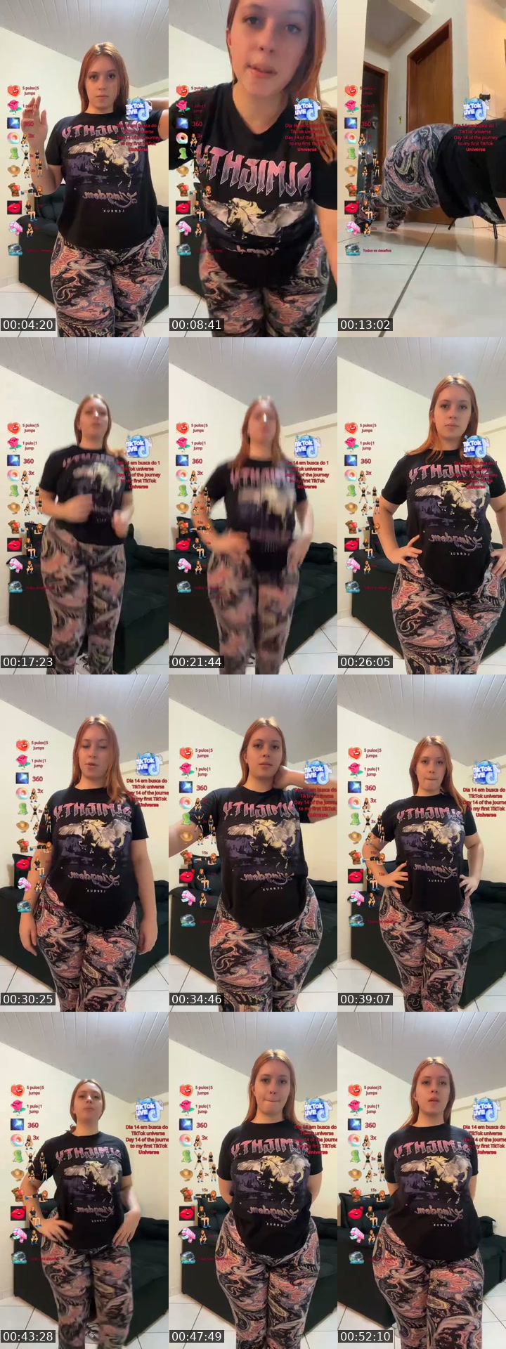 TikTok live: Light up the gallery ? ✨🧡 by @nayaralouback_