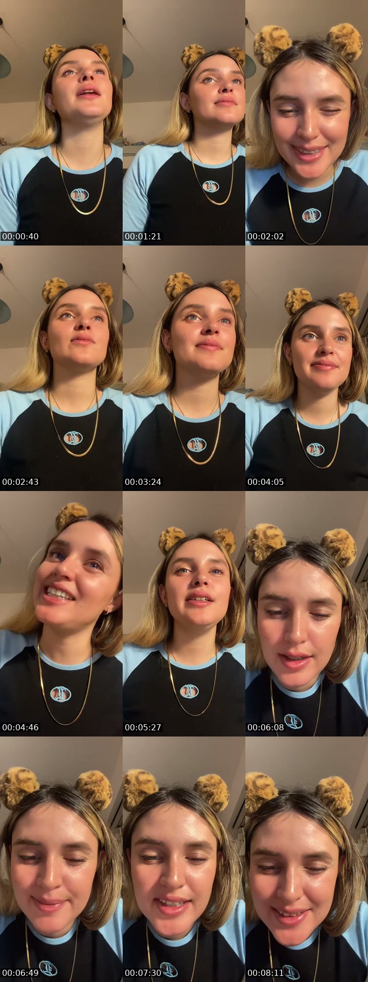 TikTok live: Wannabe by @milenafabb