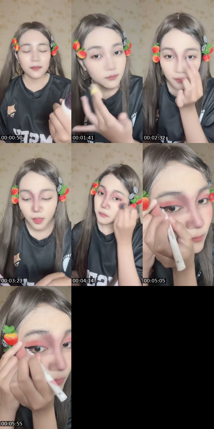 TikTok live: make up cosplay by @huwtawo
