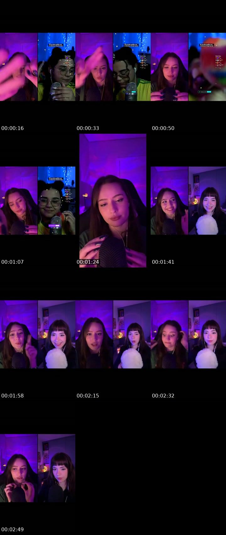 TikTok live: ASMR LIVE! 🌃 by @asmrthaisbdss
