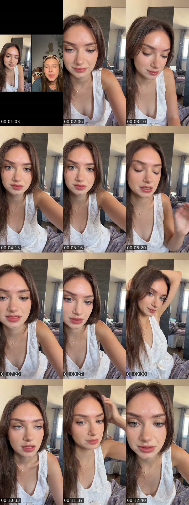 TikTok live: TALENT SHOW OF ONE by @isabellmoi