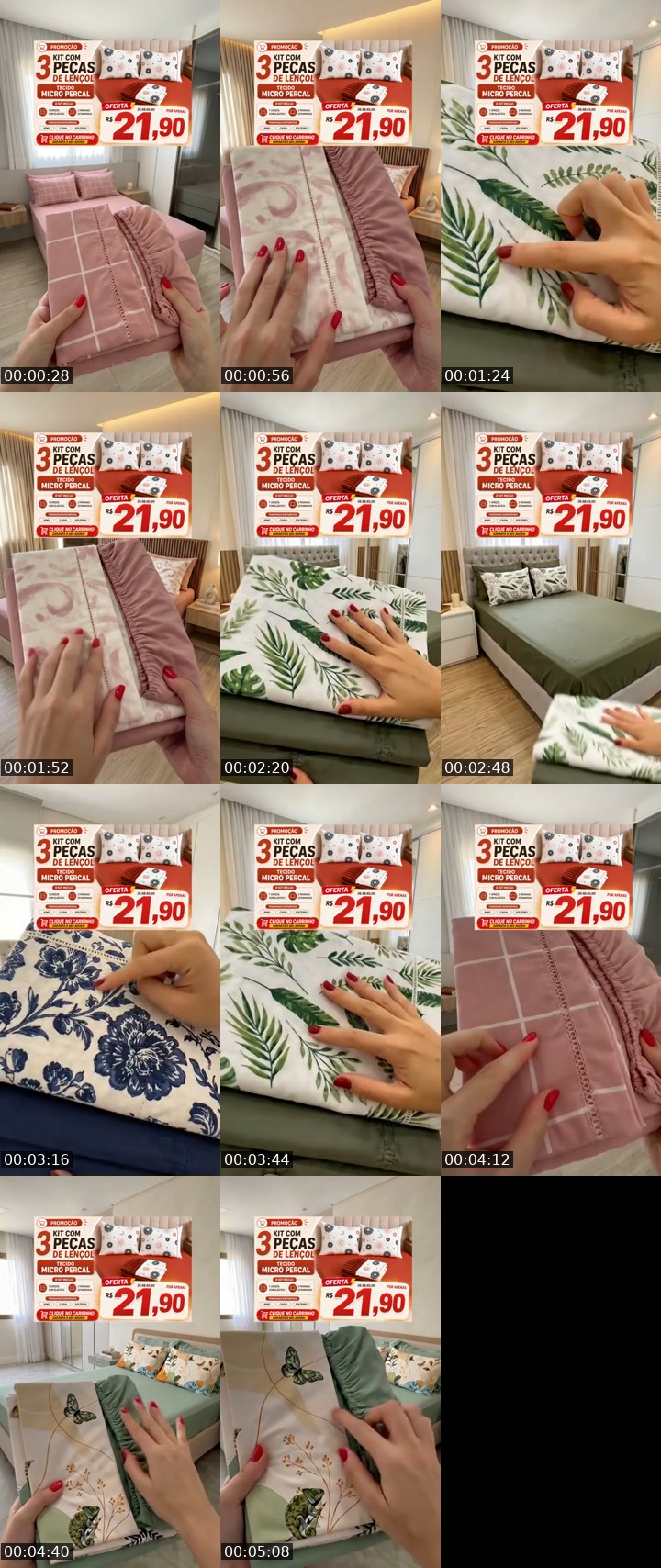 TikTok live: LENÇOL 400 FIOS! by @carolinhaakemi