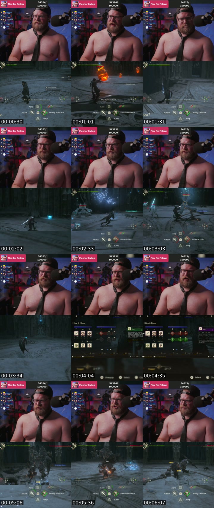TikTok live: FINAL FANTASY XVI 4TH OF JULY by @hornhulk