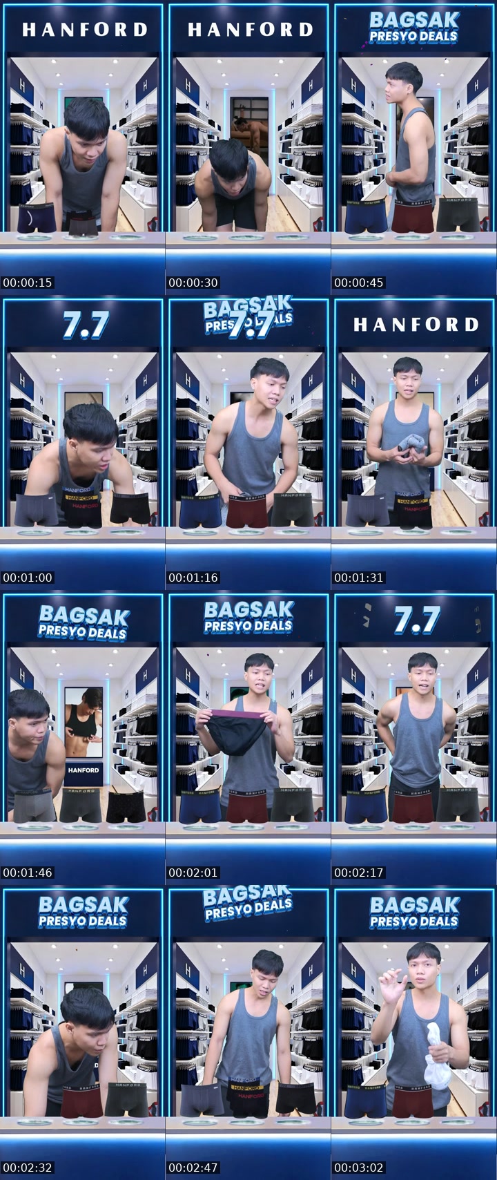 TikTok live: 7.7 BAGSAK PRESYO DEALS!!! by @hanfordph