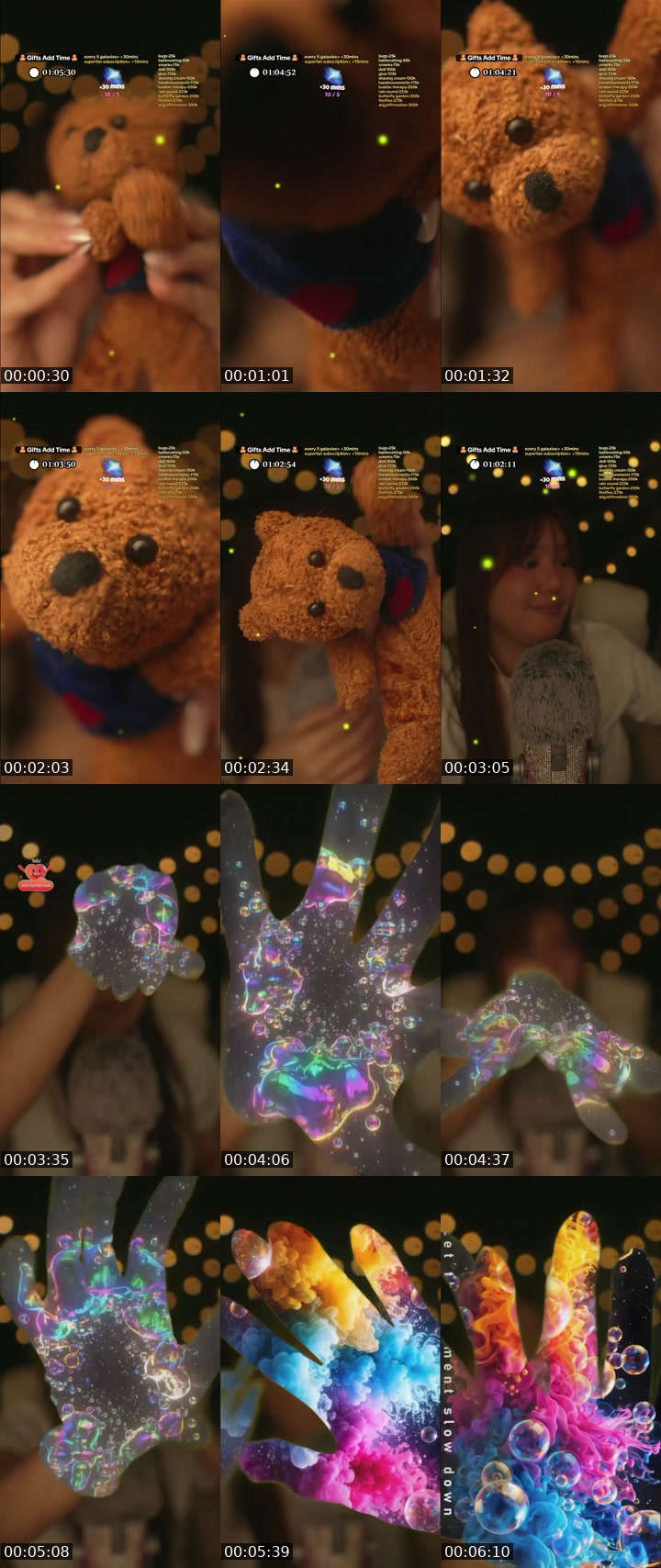 TikTok live: ASMR FOR SLEEP AND RELAXATION by @teltelasmrtist