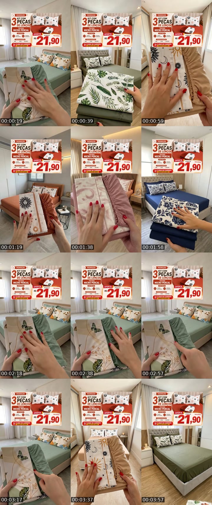 TikTok live: LENÇOL 400 FIOS! by @carolinhaakemi