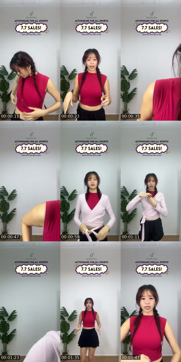 TikTok live: 7.7 x DAYAFTERDAY by @xpeishix