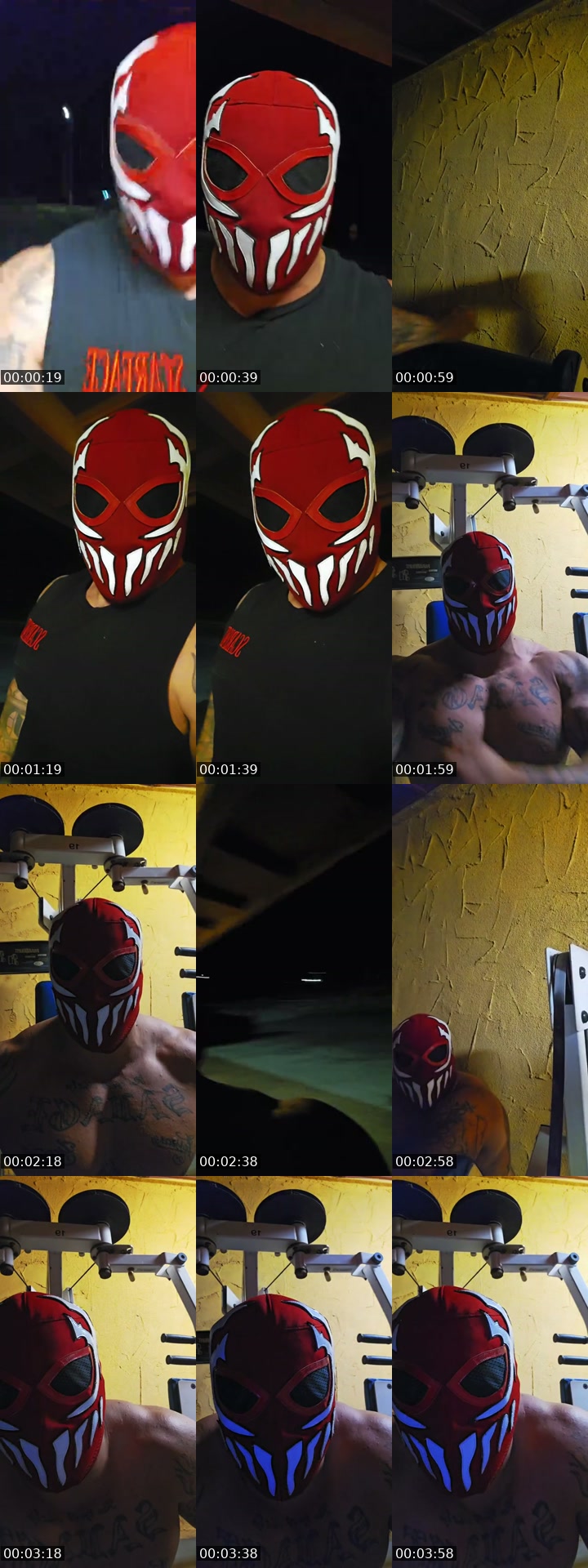 TikTok live: #gymlive #masktok #fyp by @cali_fit_lucha