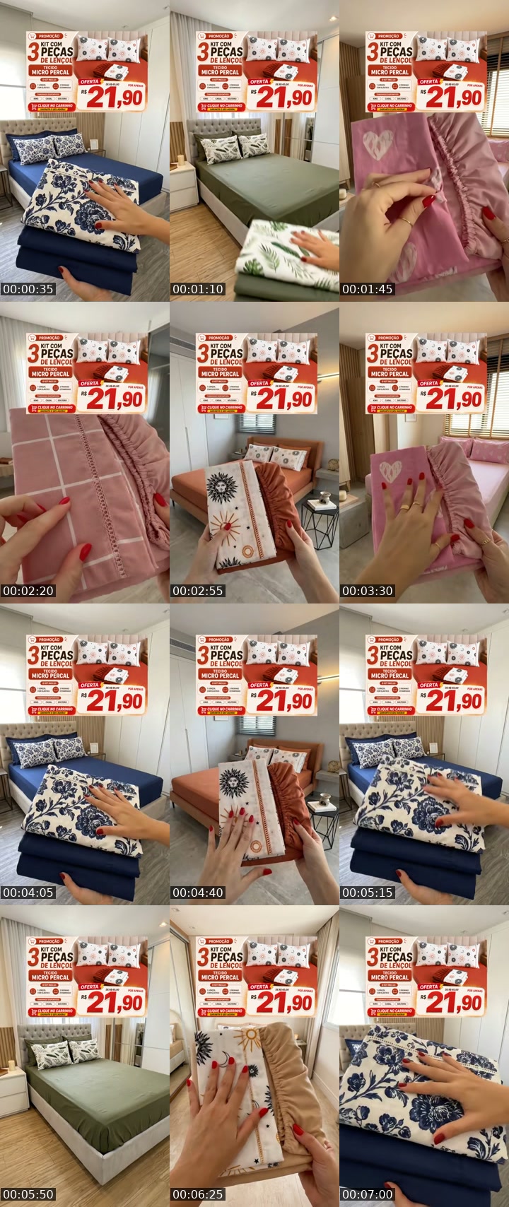 TikTok live: LENÇOL 400 FIOS! by @carolinhaakemi
