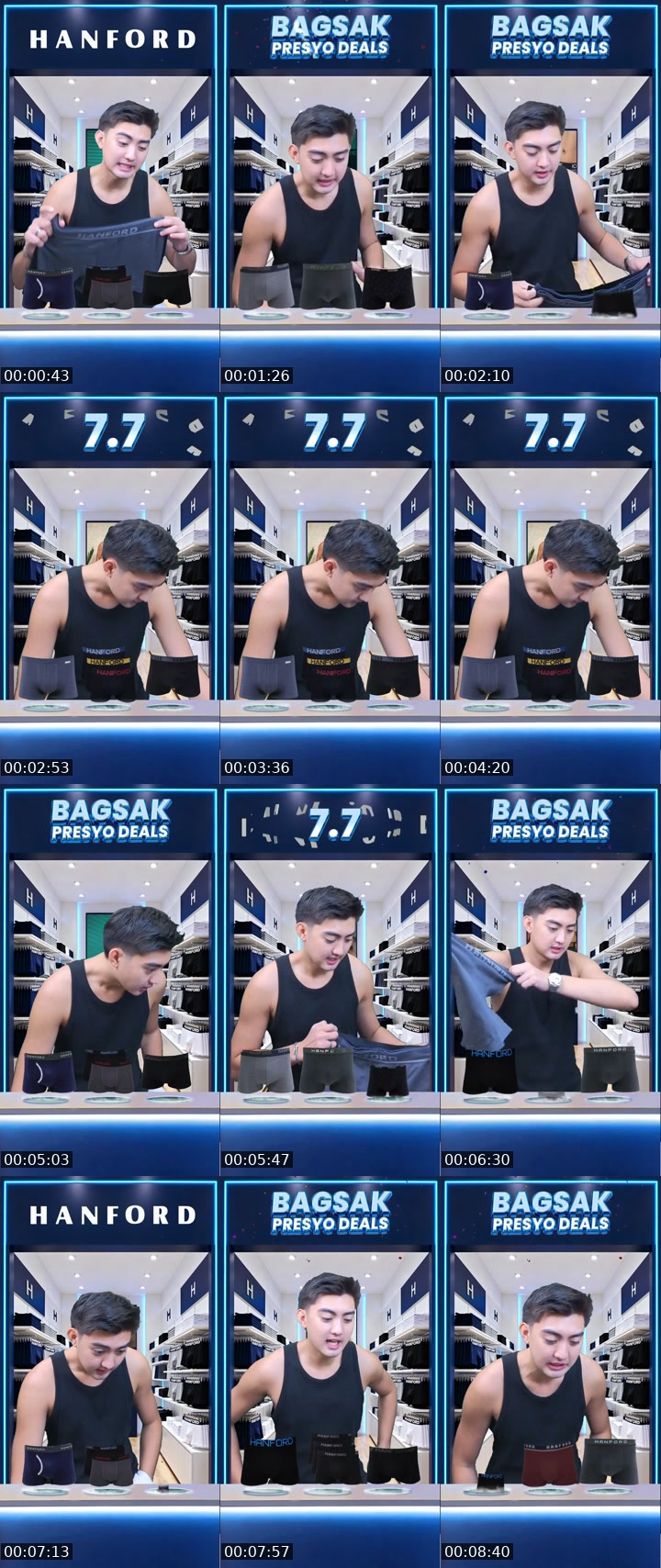 TikTok live: 7.7 BAGSAK PRESYO DEALS!!! by @hanfordph