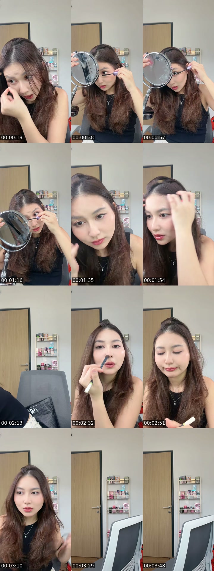 TikTok live: Grwm by @swansage