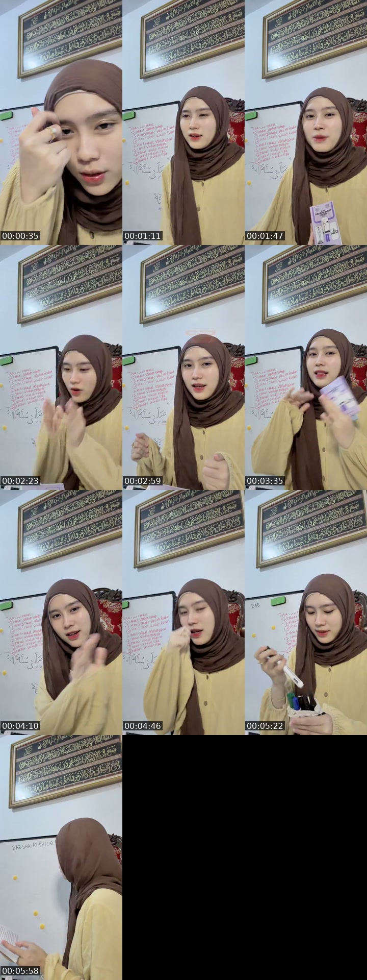 TikTok live: Bedah Buku Tuntunan Shalat🤍 by @itsbutterfai