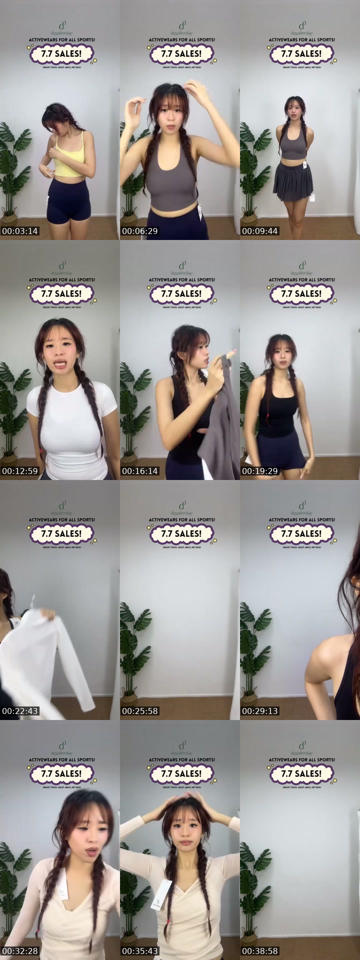 TikTok live: 7.7 x DAYAFTERDAY by @xpeishix