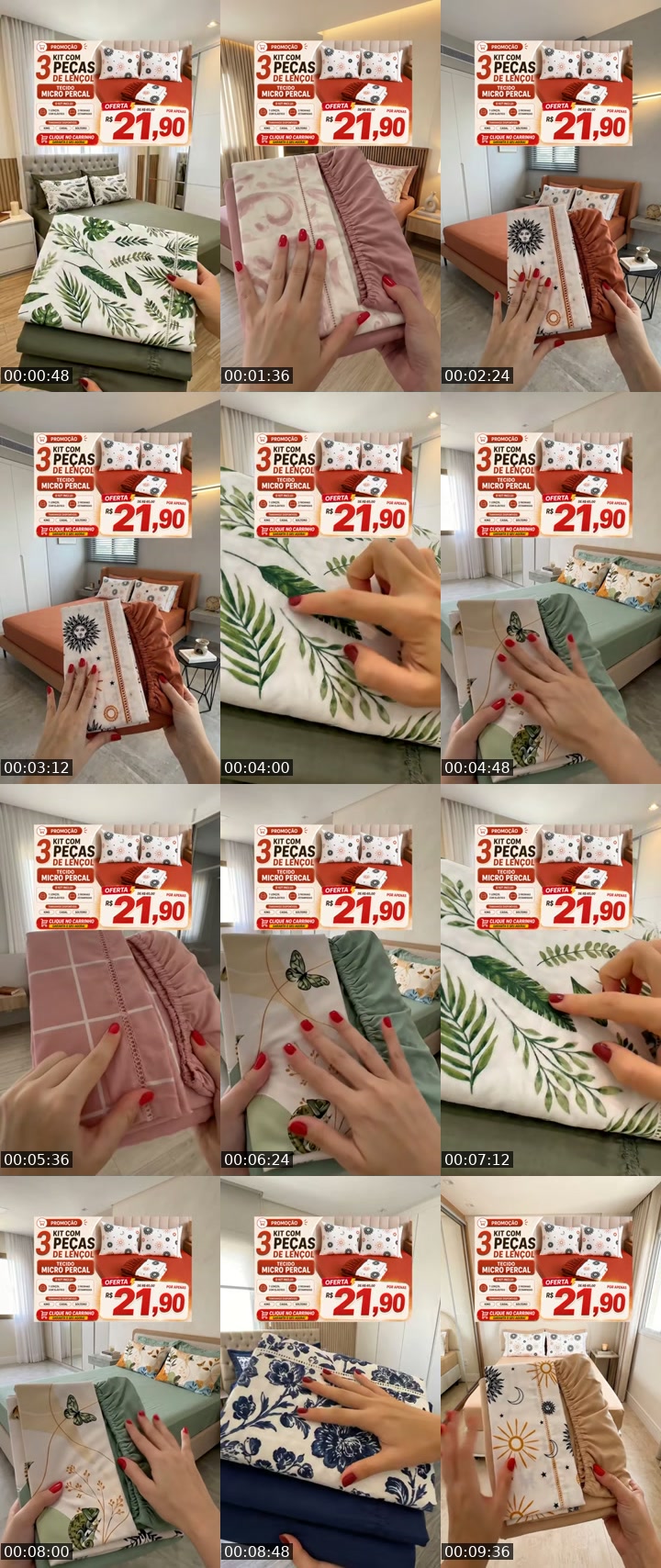 TikTok live: LENÇOL 400 FIOS! by @carolinhaakemi