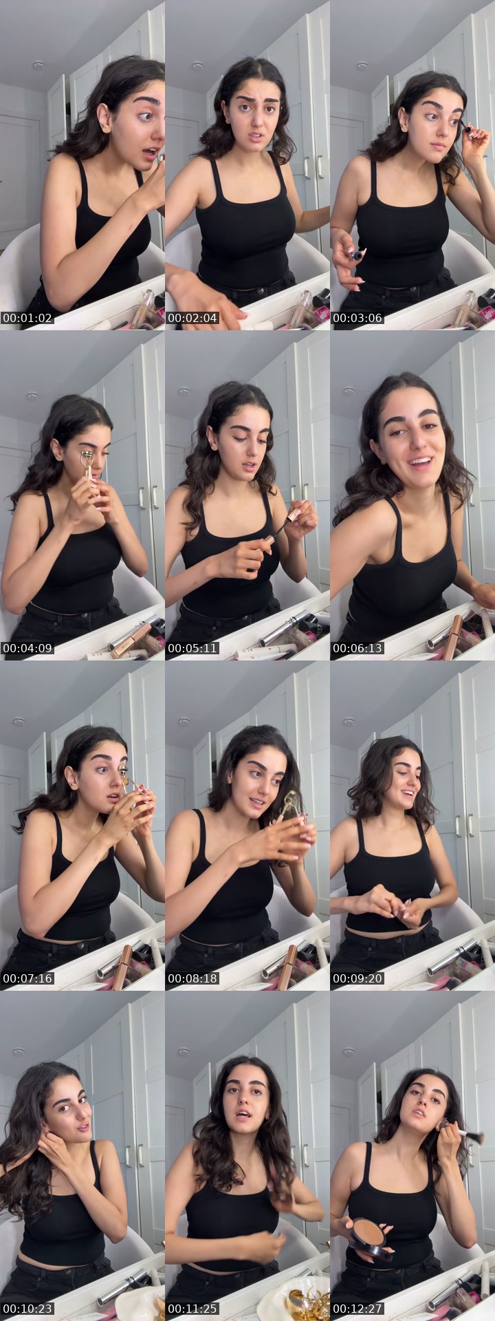 TikTok live: Grwm 💕 by @serrablrn