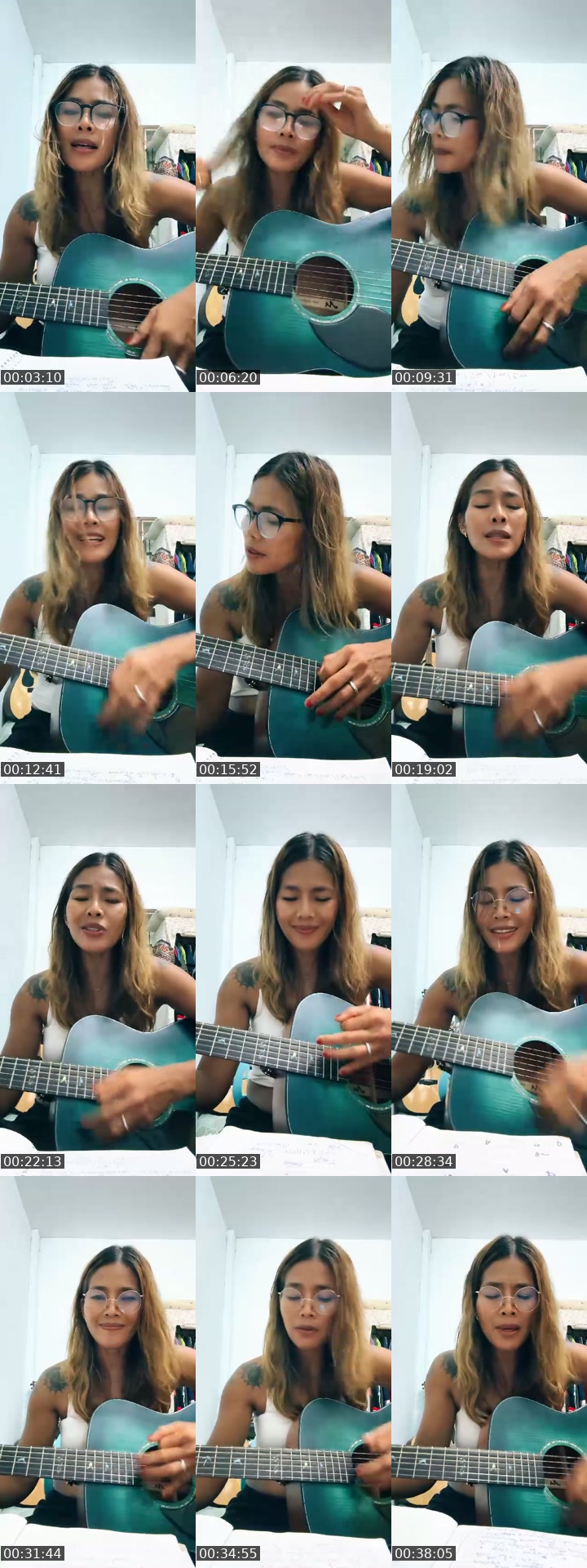 TikTok live: ♥️🎸♥️ by @nokyogaforlife