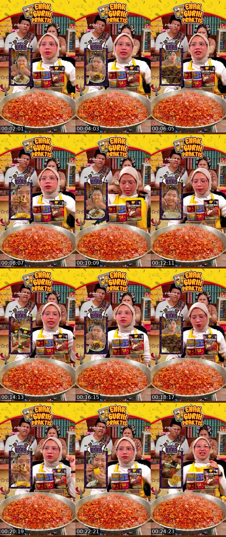 TikTok live: NONTON PILDUN WITH EATSAMBEL🌶😍 by @eatsambel