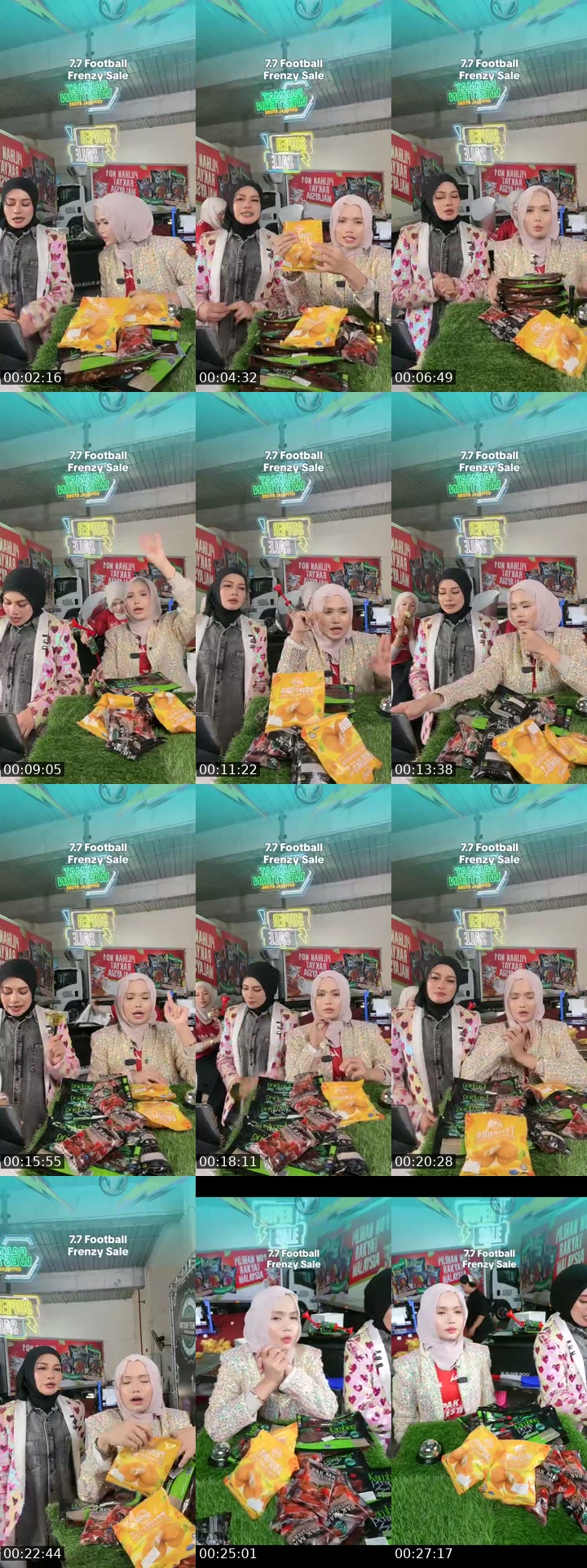 United States TikTok live: 7.7 Football Frenzy Sale by @pakmatwesternfrozen.hq
