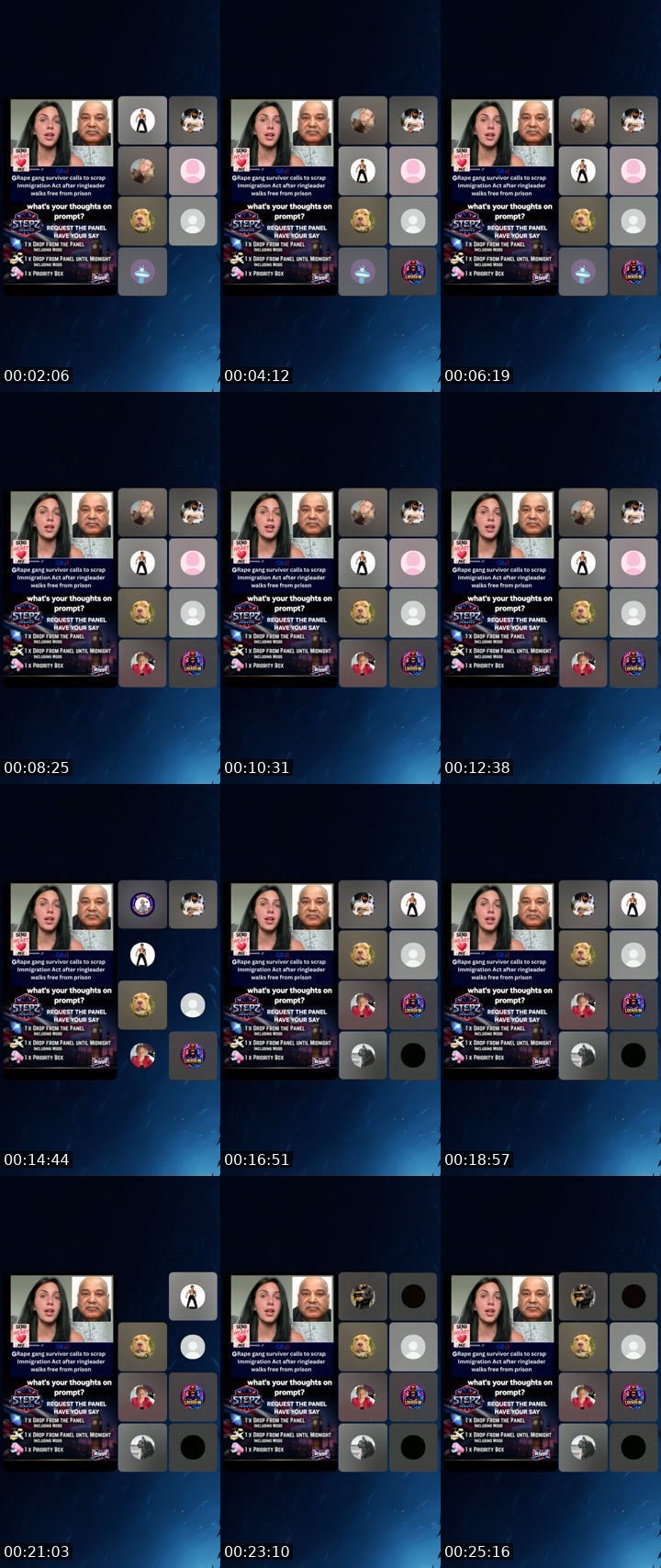 TikTok live: Fyp live debate sky news itv  by @stepzdebates