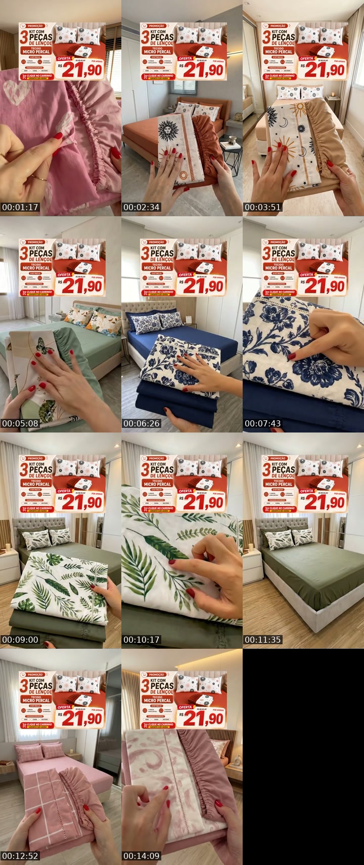 TikTok live: LENÇOL 400 FIOS! by @carolinhaakemi