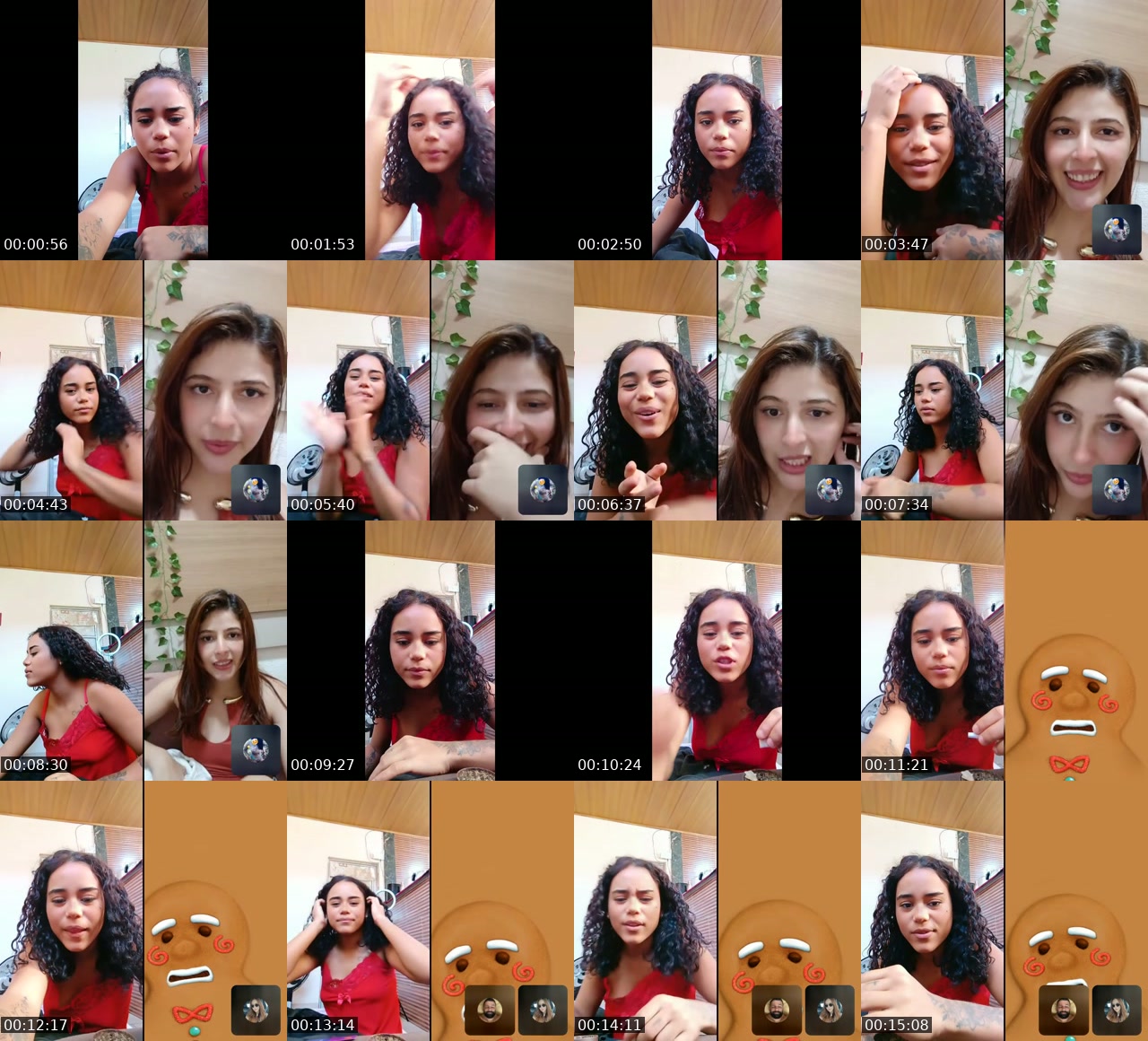 TikTok live: oiiii by @_julianasanttos