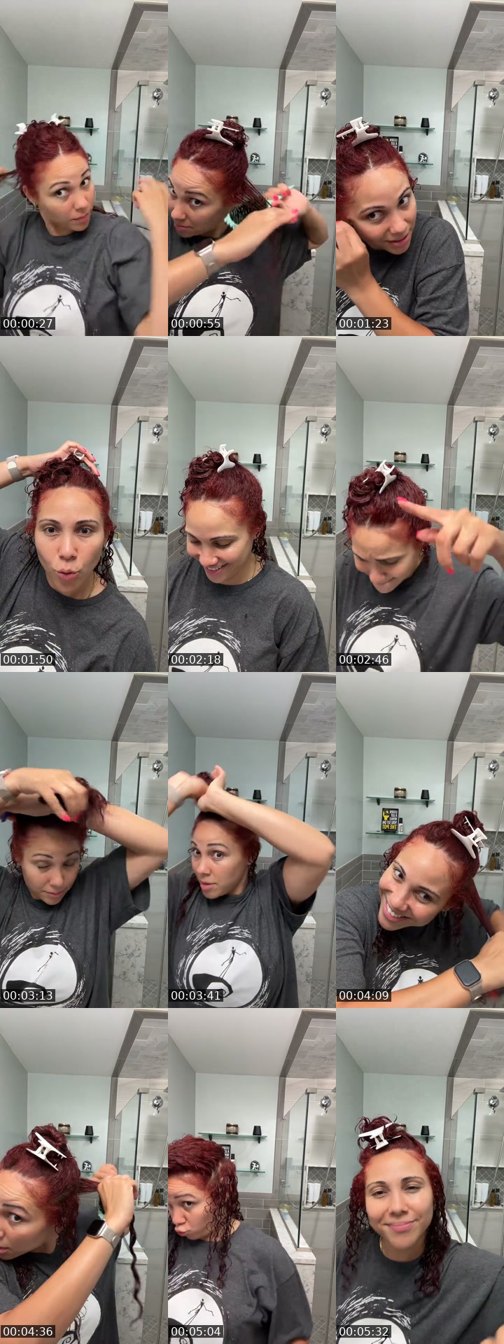 TikTok live: Doing my hair.. who’s up? by @vannibk