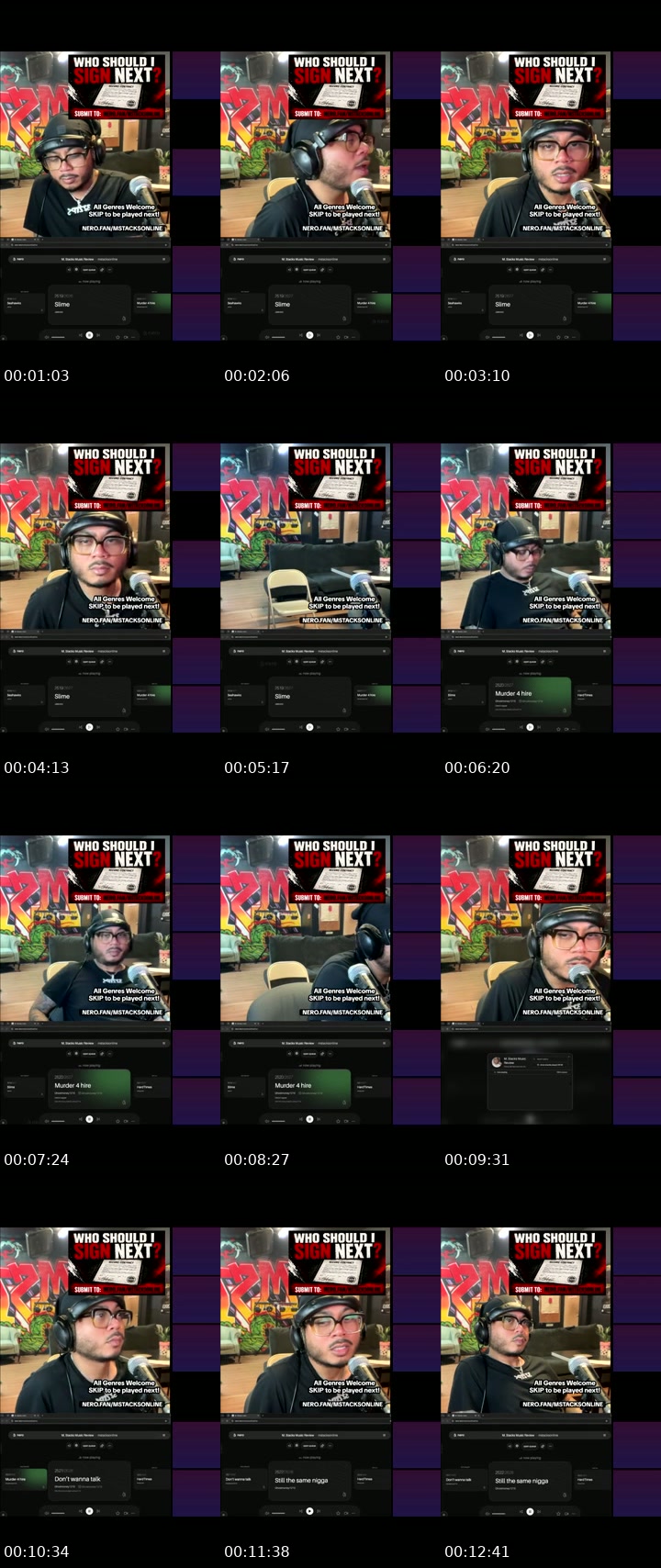 TikTok live: Who should I sign next??? by @mstacksonline