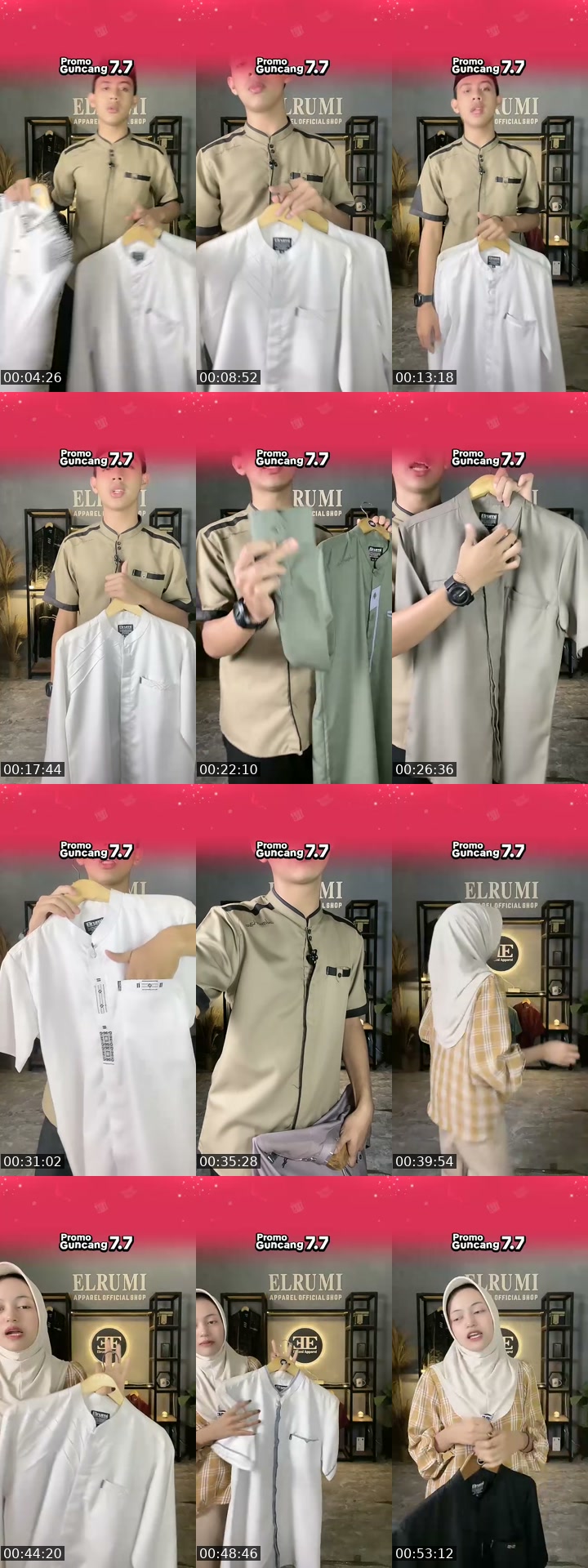 TikTok live: Road to guncang 77 by @elrumi_apparel_official