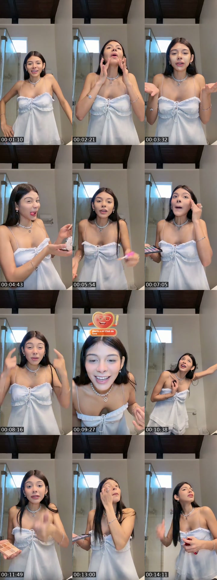 TikTok live: Chisme mientras me desmaquillo💖 by @aylin.criss