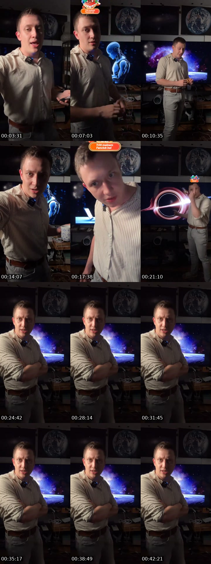 TikTok live: Astrophysik und Universum by @3minutenwissen
