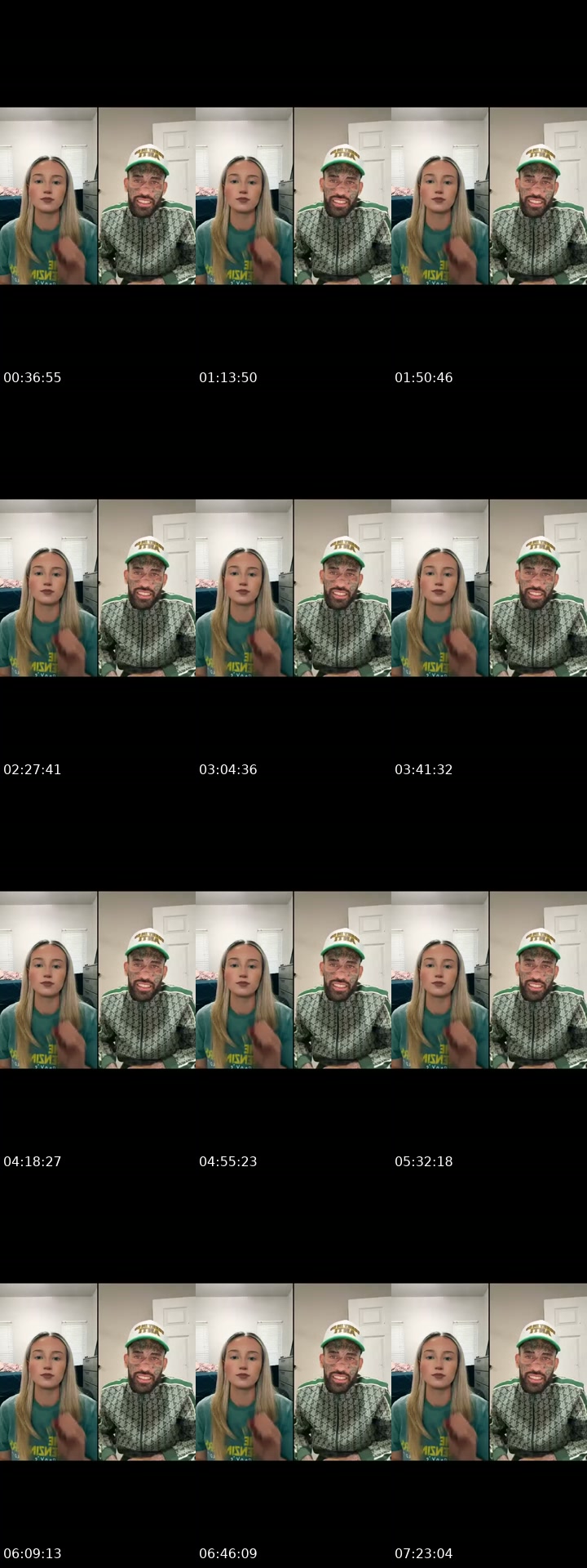 TikTok live: 24 hr live hangover by @sarahbellum444