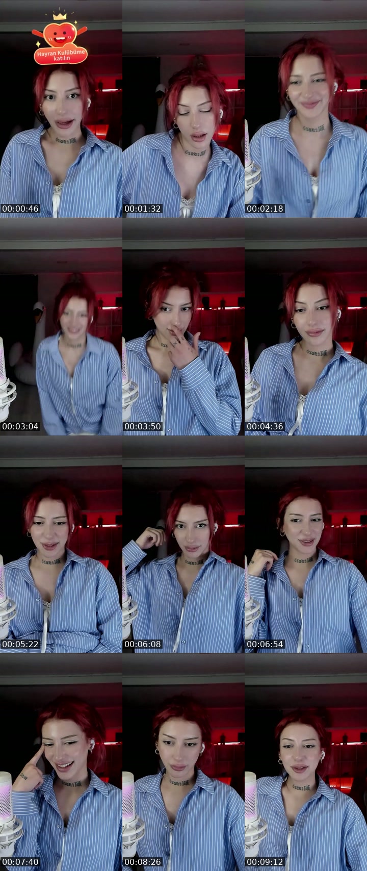 Turkey TikTok live: ÇATIDAN BAKMA GEL by @qnadin