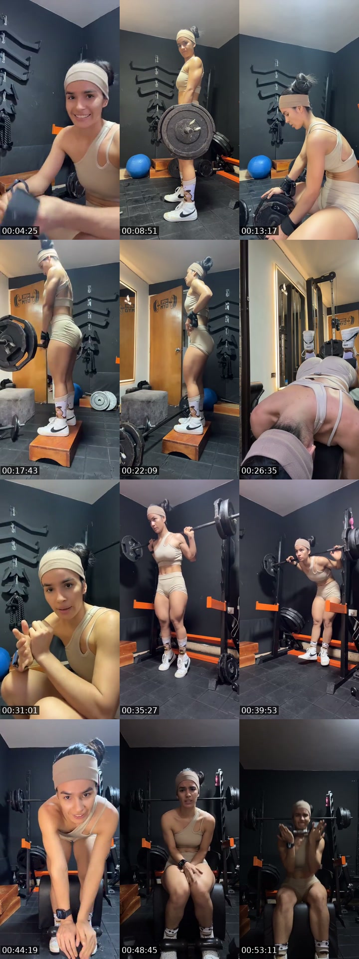 Mexico TikTok live: Entrenando ando 🏋🏻‍♀️ by @tati.fit_