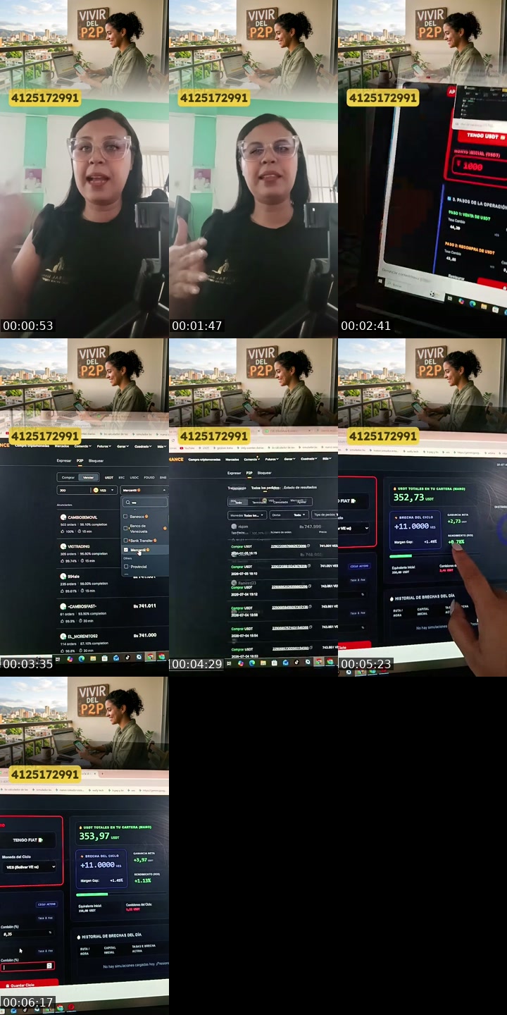 TikTok live: usdt Binance Venezuela by @escueladeventass