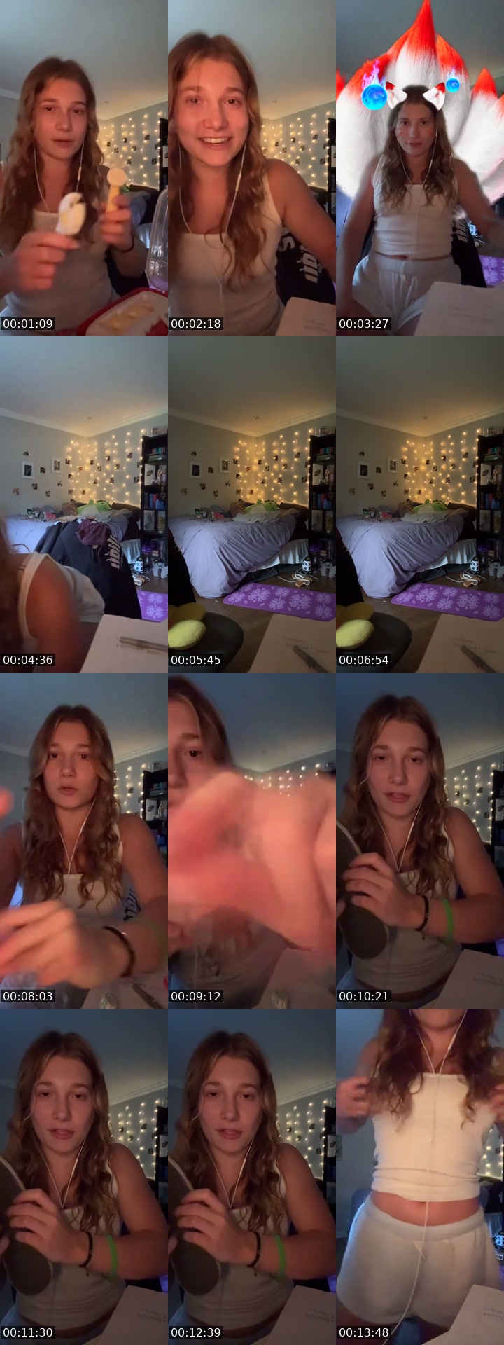 TikTok live: asmr and chat by @thebigcomfycouch