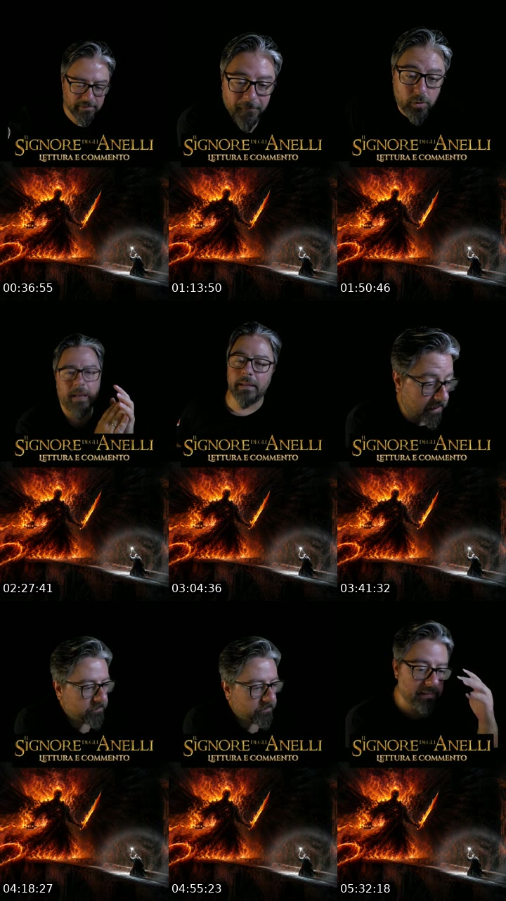 TikTok live: Leggiamo Il Signore degli Anelli by @golgota_79