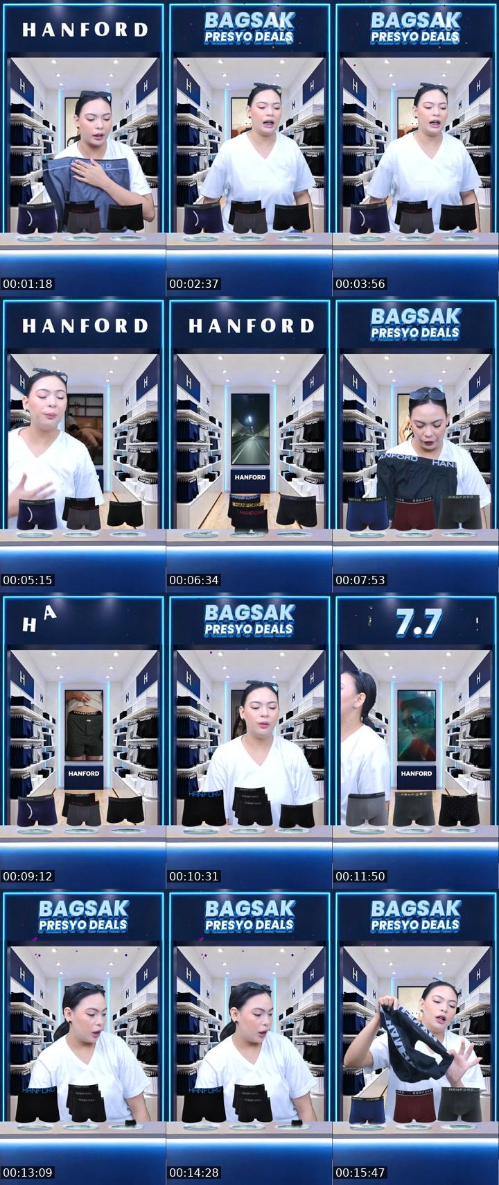 TikTok live: 7.7 BAGSAK PRESYO DEALS!!! by @hanfordph