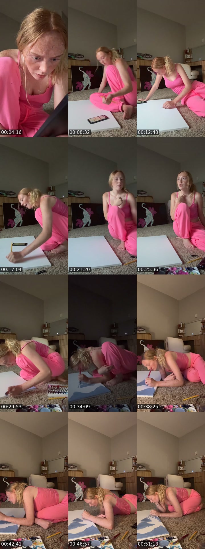 TikTok live: Paint w me 🎨 by @thesophiabradley