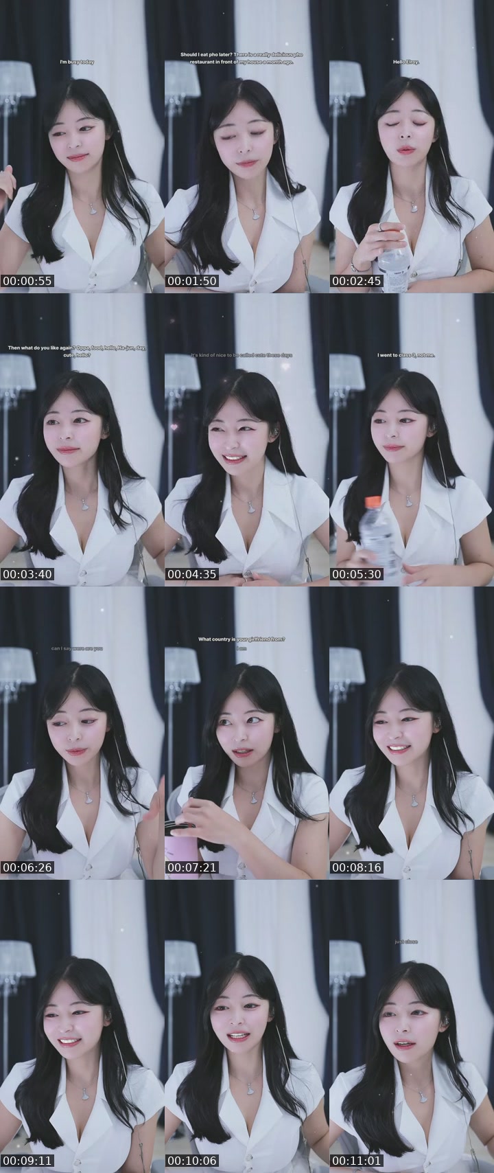 South Korea TikTok live: I missed you.. by @syl_via__._