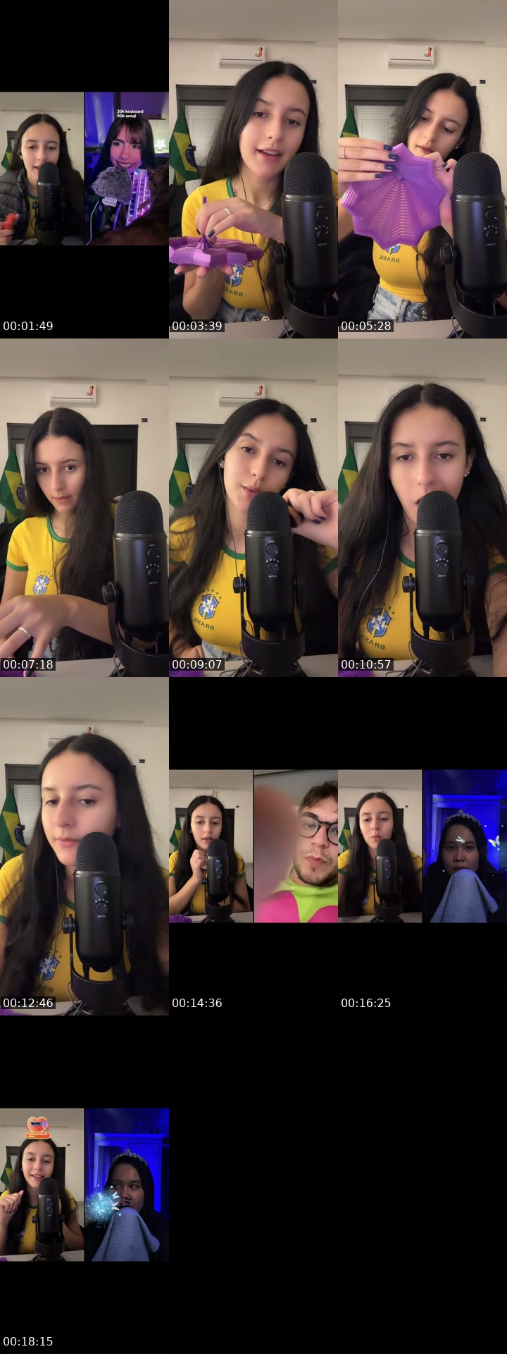 TikTok live: ASMR by @cuteasmrr