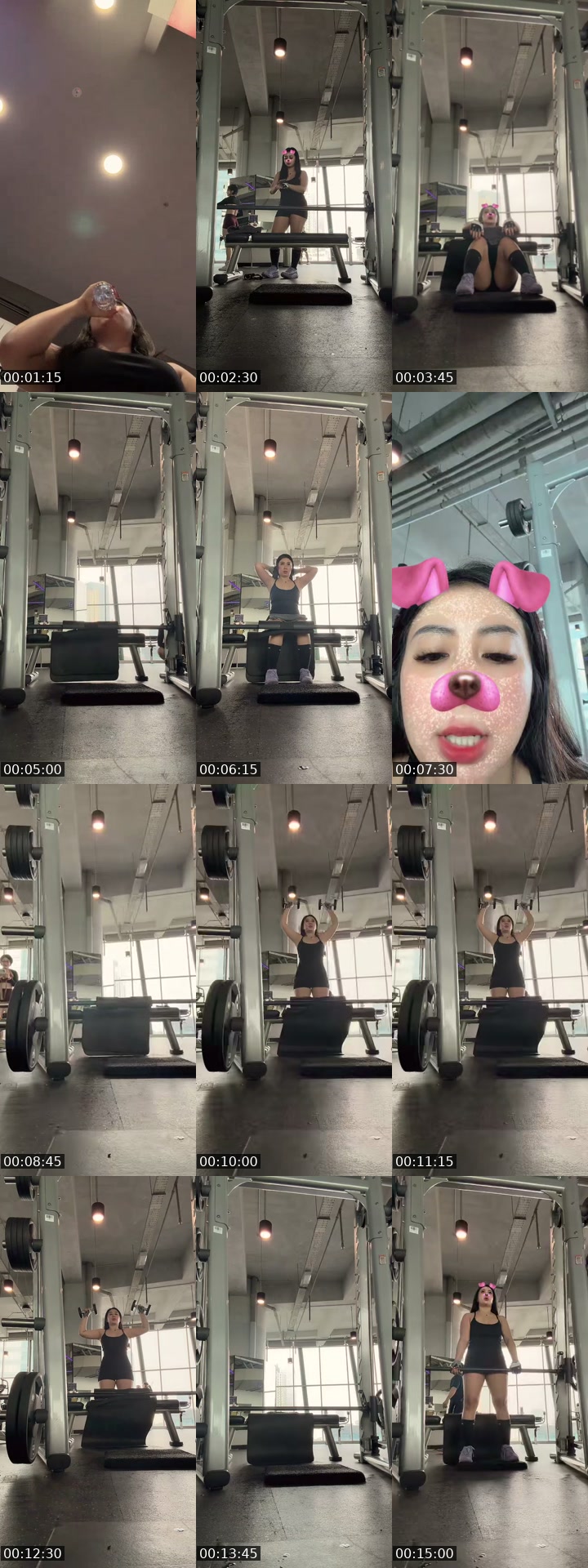 TikTok live: Gym pagi by @ester_osin