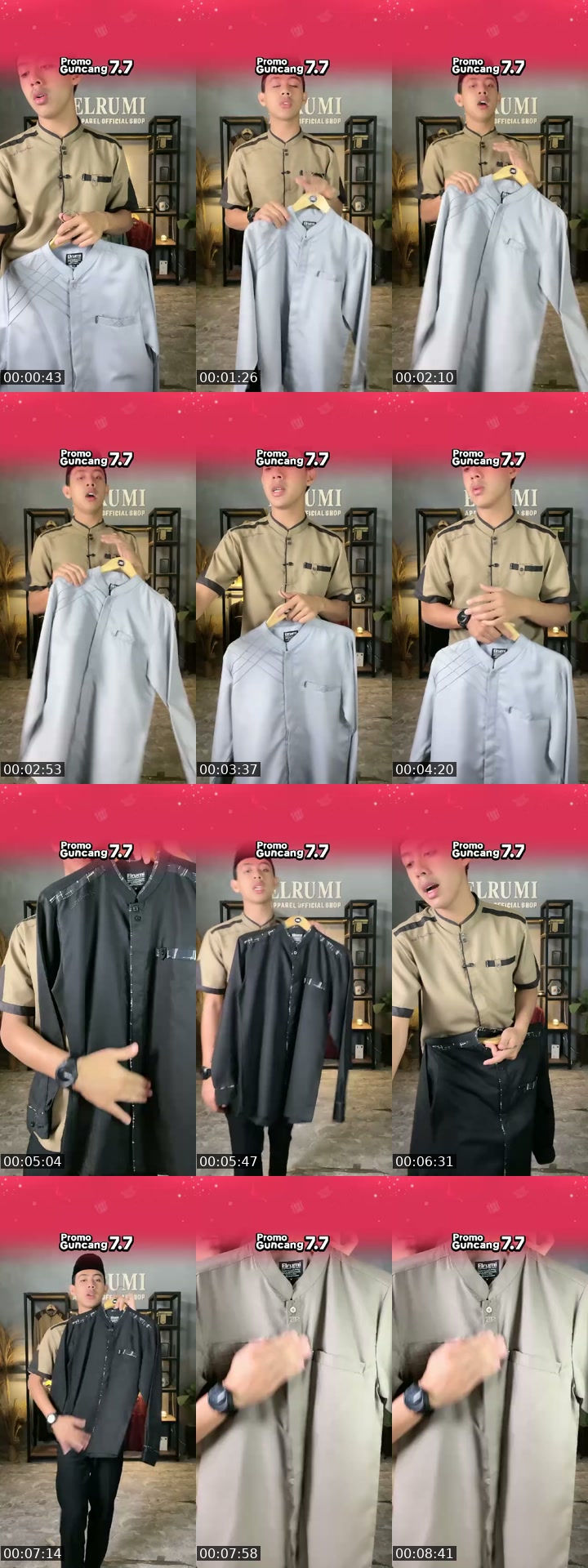 TikTok live: Promo puncak guncang 7.7 by @elrumi_apparel_official