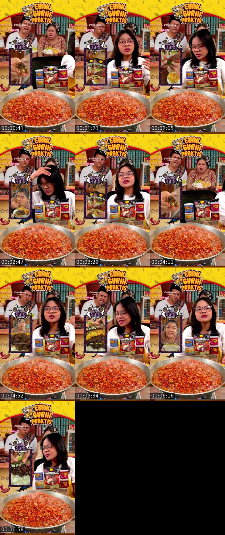TikTok live: NONTON PILDUN WITH EATSAMBEL🌶😍 by @eatsambel