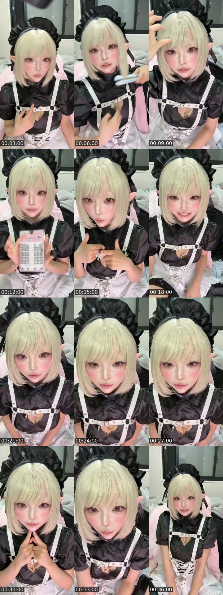 TikTok live: メイク配信 by @i__.fu93