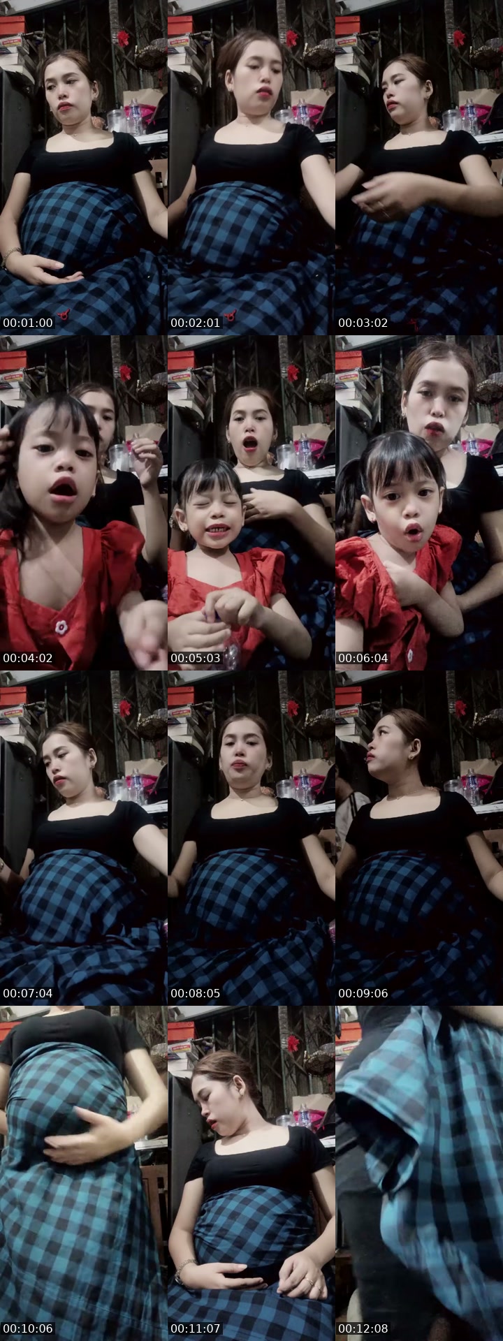 TikTok live: Bumil ank ke4... by @mamaharkaalea