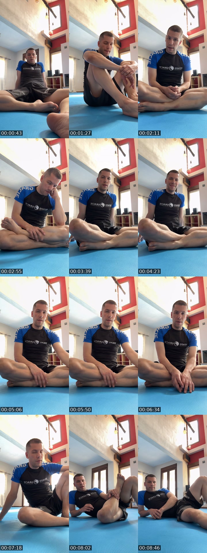 TikTok live: Only stretching today by @taekwondo_ninjako