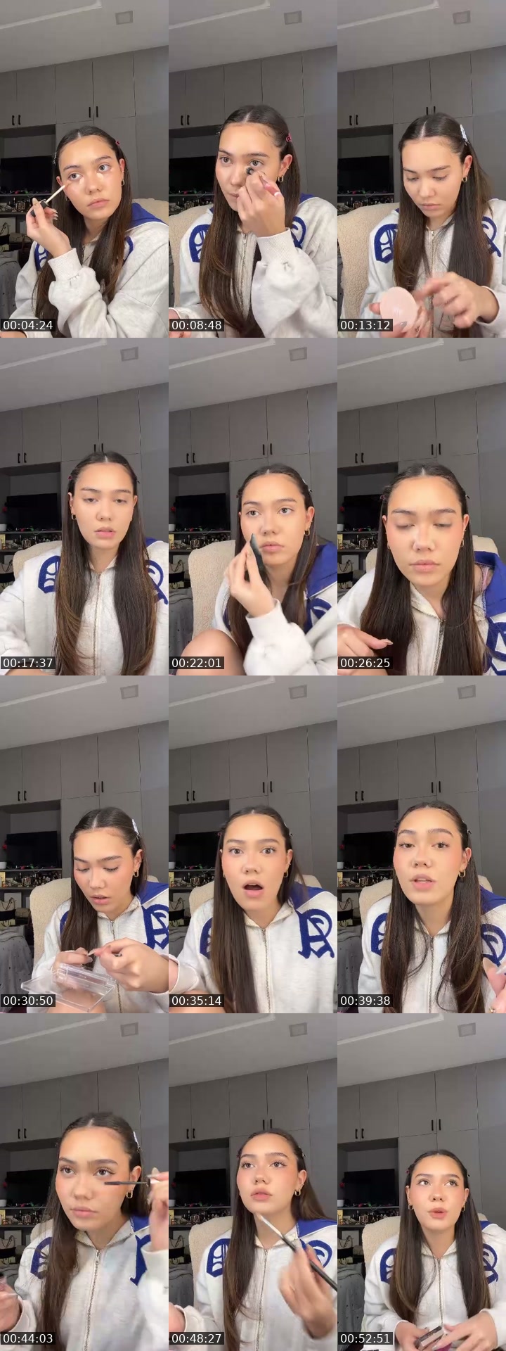 TikTok live: hi grwm! by @krystalspamz