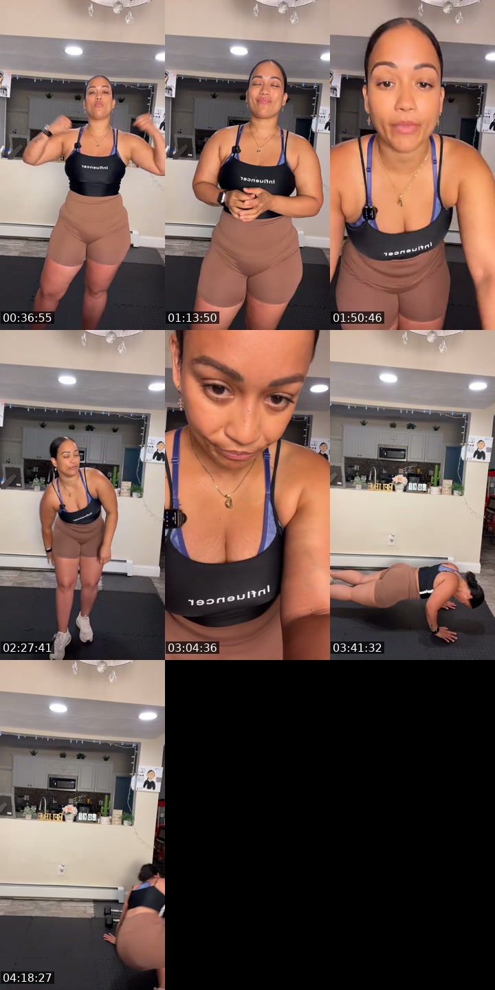 TikTok live: Strength Full body by @vivibones89