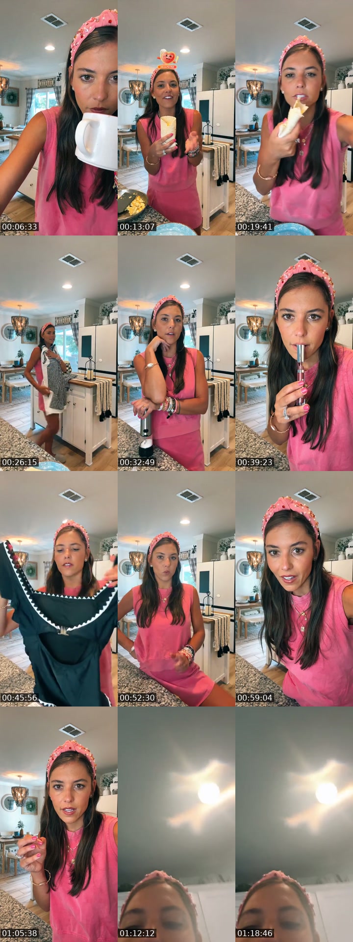 TikTok live: Mom of 9! Making Breakfast 🎀 by @nicoletta5507
